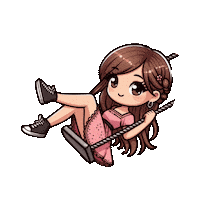 Girl Menina Bonita Sticker