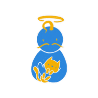 Blue Yellow Ukraine Sticker