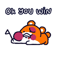 Give Up Sticker