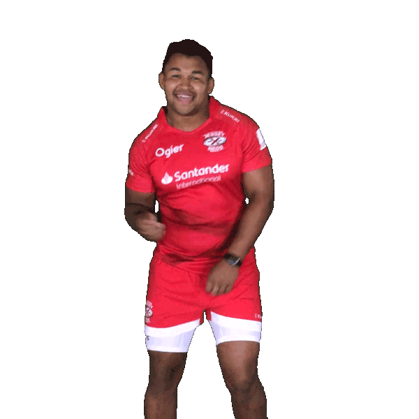 Happy Tj Harris Sticker by Jersey Reds