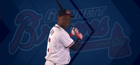 baseball hit GIF by Gwinnett Braves