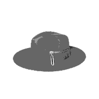 Hatgods fedora megazip hatgods zipfedora Sticker