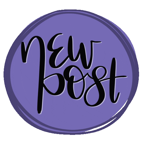 most-steph new new post post purple Sticker