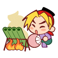 Fire Love Sticker by Kadokawa Gempak Starz