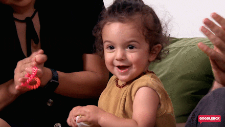 Happy Baby GIF by Gogglebox Australia