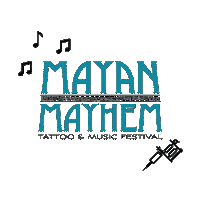 music festival party Sticker by Mayan Mayhem