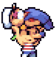 badkidgames games run kid bad Sticker