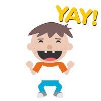 Happy Jump For Joy Sticker by Woohoo Storytime