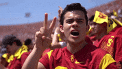 Excited Fired Up GIF by USC Trojans