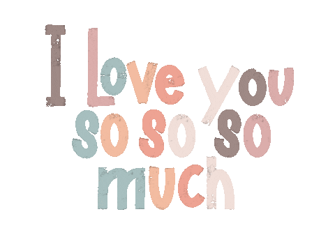 Lettering Love Sticker
