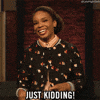just kidding jk GIF by Late Night with Seth Meyers