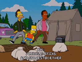 happy bart simpson GIF