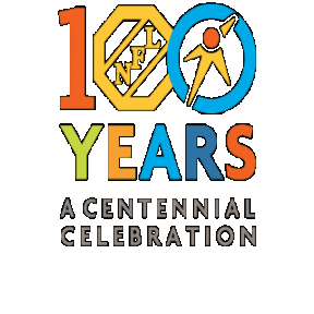 100 Years Nationals Sticker by National Speech & Debate Association