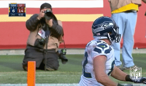Excited Seattle Seahawks GIF by NFL