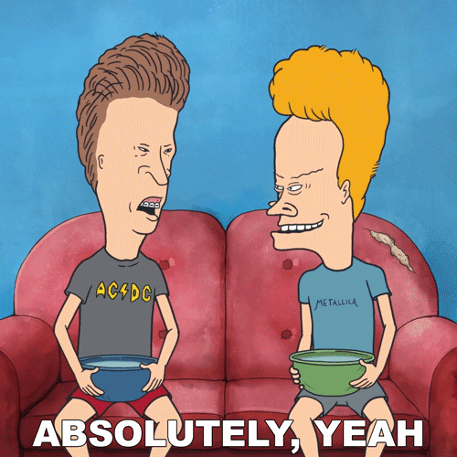 Beavis And Butthead Yes GIF by Paramount+