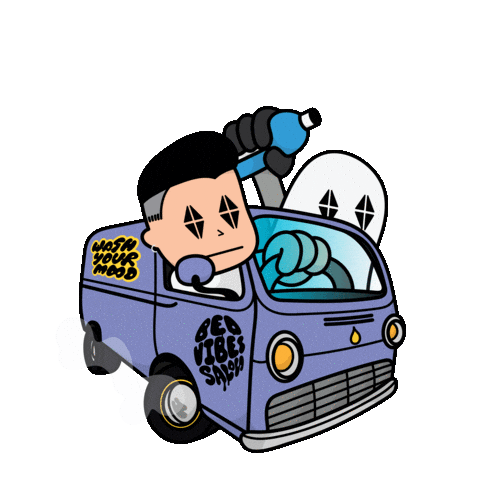 Detailing Car Wash Sticker