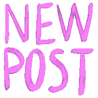 New Post Sticker