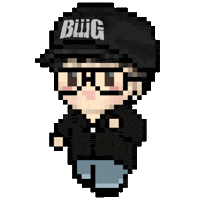 G Dragon Pixel Sticker