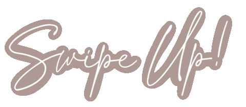 Pink Swipe Up Sticker