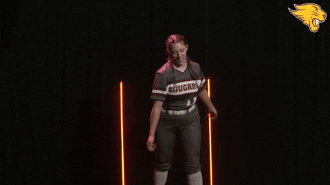 Softball GIF by CUCougars