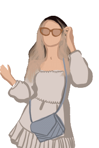 Tik Tok Fashion Sticker