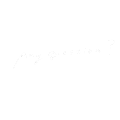 Question おしゃれ Sticker