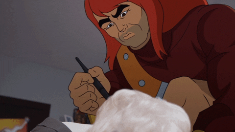 prank face paint GIF by Son of Zorn