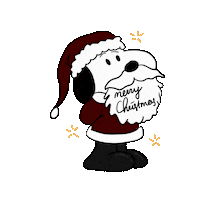 Happy Santa Claus Sticker by Regina Awang