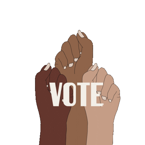 Black Lives Matter Vote Sticker
