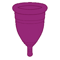 GenialDay cup period menstruation pads Sticker