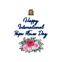 Flower Paper Sticker by Cartotecnica Rossi