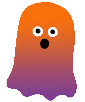 Halloween Ghost Sticker by Georgia Perry
