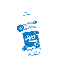 Pocari Sweat Electrolytes Sticker by PocariSG