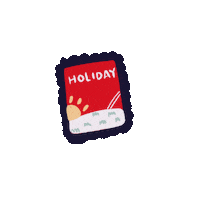 Holiday Tahunbaru Sticker