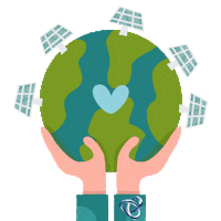 Solar Energy Earth Day Sticker by Genersys_Ale