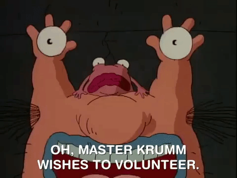 aaahh real monsters nicksplat GIF