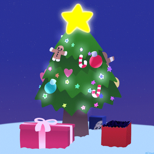 Merry Christmas GIF by Miyrumiyru
