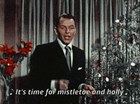 frank sinatra christmas GIF