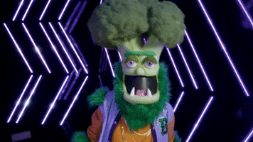 Broccoli Mic Drop GIF by The Masked Singer