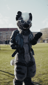 EspressoYeen sunglasses furry 67 leather GIF