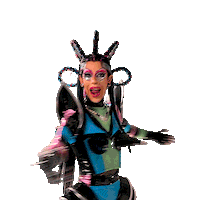 Ru Paul Wow Sticker by Videoland