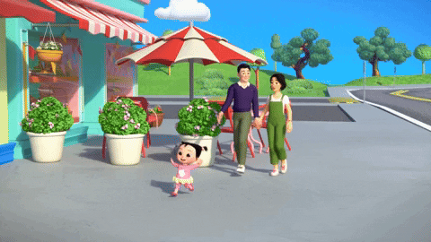 Dance Cat GIF by Moonbug