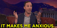 it makes me anxious tony hale GIF by Team Coco