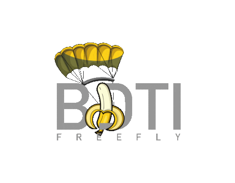 BDTIFreefly giphyupload logo flag banana Sticker