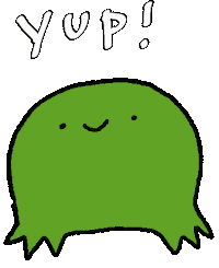 Yes Sticker