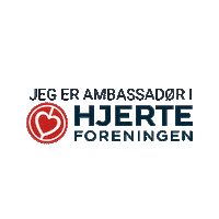 Hf Sticker by Hjerteforeningen