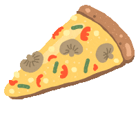 Pizza Time Sticker