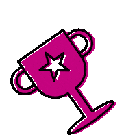 Typografics talentacademy Sticker