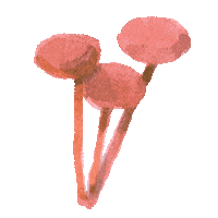 Moving Hand Painted Sticker