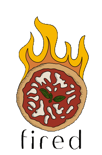 firedpizzeria fired firedkw fired pizzeria firedkuwait Sticker